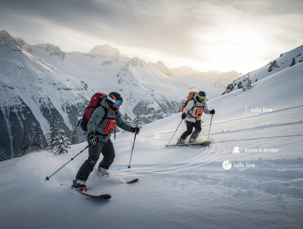 ski freeride en toute sécurité
