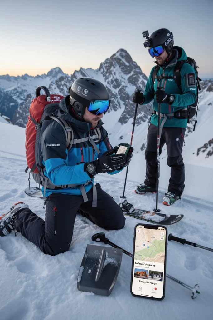 ski freeride en toute sécurité
